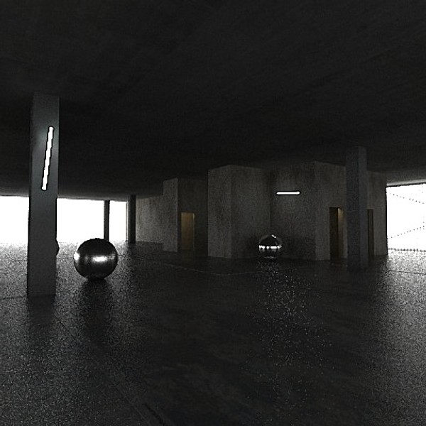 derelict floor building games 3d model - Derelicted Floor by morihuela