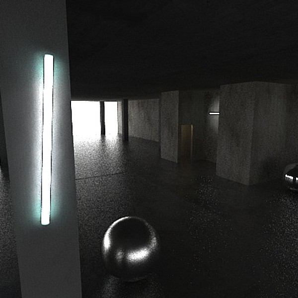 derelict floor building games 3d model - Derelicted Floor by morihuela