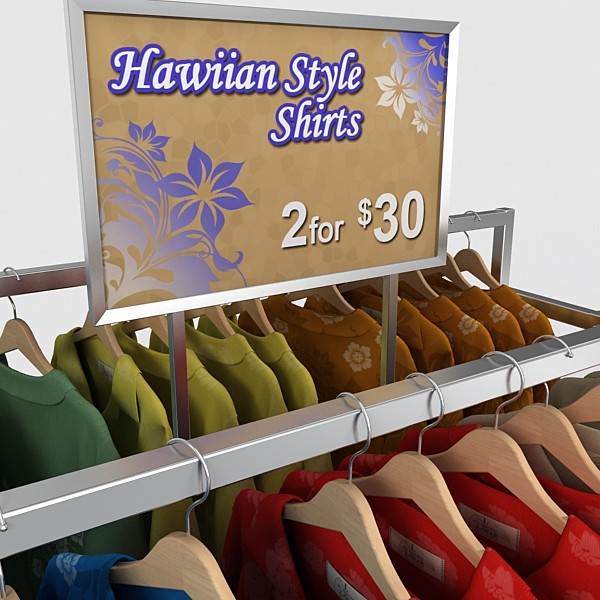 3dsmax hawiian shirts - hawiian shirts by DigitalX