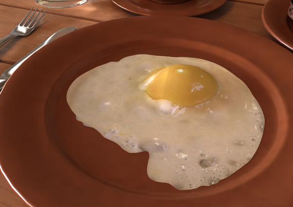 3d model breakfast v - Breakfast by yusuf joher taherali