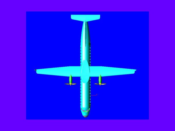 aircraft assembly 3d model - ATR-72-600 Turboprop .dwg or .dxf by RodgerSaintJohn