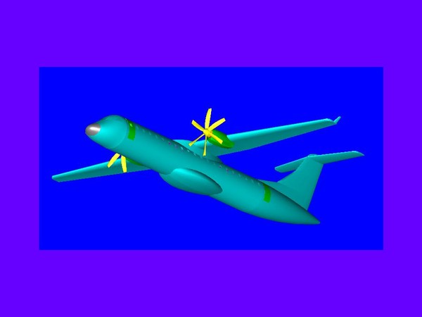 aircraft assembly 3d model - ATR-72-600 Turboprop .dwg or .dxf by RodgerSaintJohn