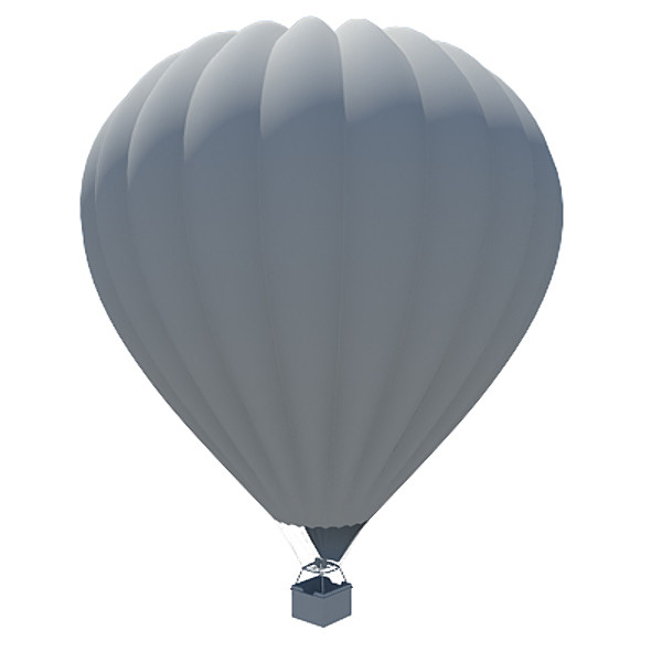 hot air baloon 3d obj - Hot Air Baloon by pilotpirxPL