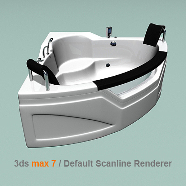 jacuzzi 3d model - jacuzzi by lajhar