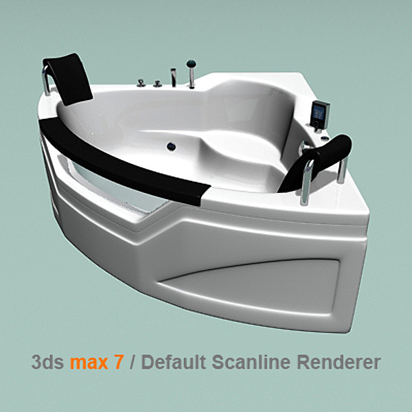 jacuzzi 3d model - jacuzzi by lajhar