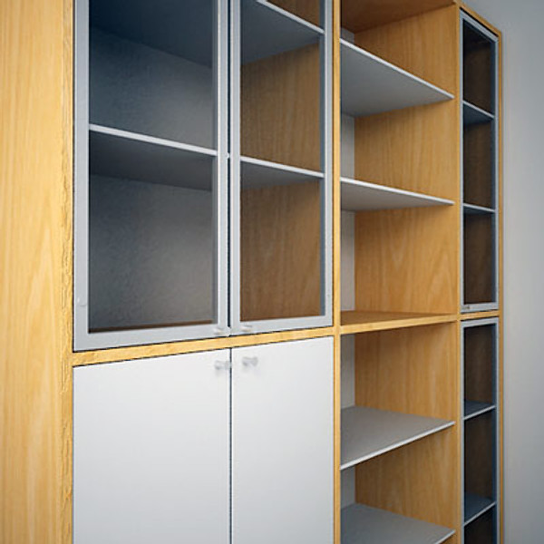 wardrobe console locker 3d model - Magiker by QLEE