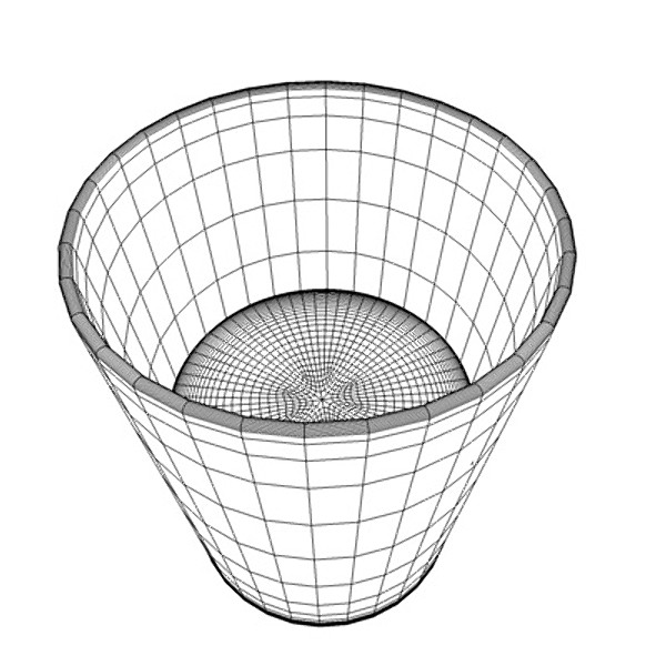 3d model whisky glass - Whisky Glass (Round) by Whong