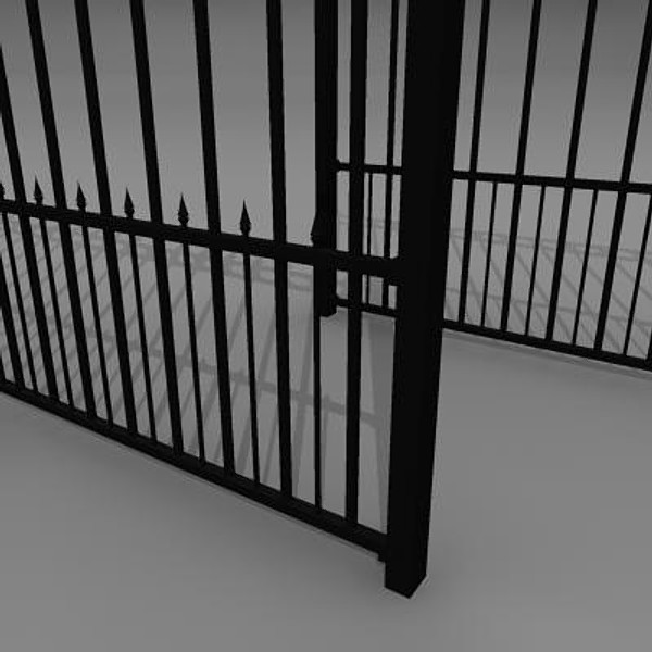 maya iron fence - Iron Fence by ArtboySHF