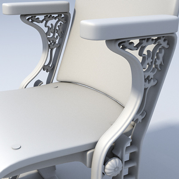 3ds old fashioned theater seat - Theater Seat by andyjaggy