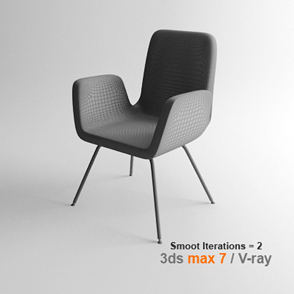 3d ikea architectural visualization model - PATRIK Visitor chair by lajhar