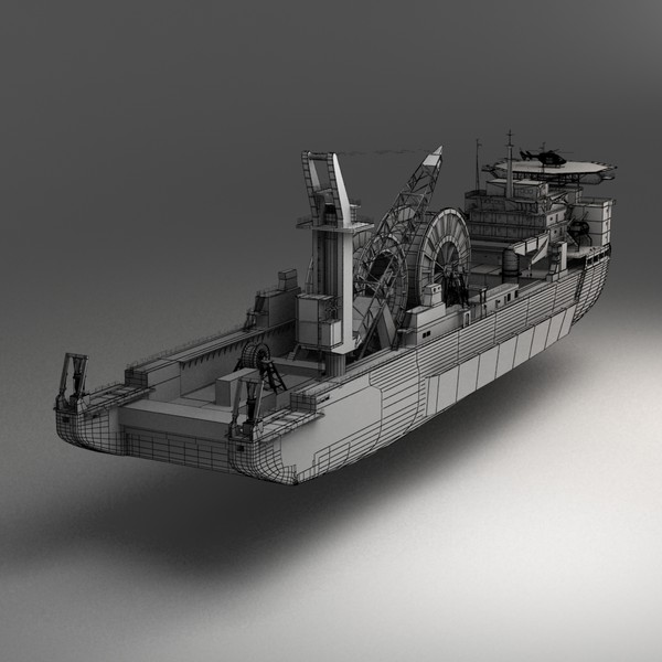 deep water pipe laying max - Pipe Laying Vessel by emma j