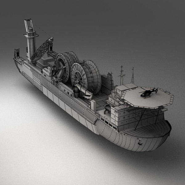 deep water pipe laying max - Pipe Laying Vessel by emma j