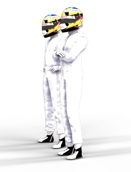 timo glock f1 driver 3d model - F1 Driver Timo Glock... by creatix
