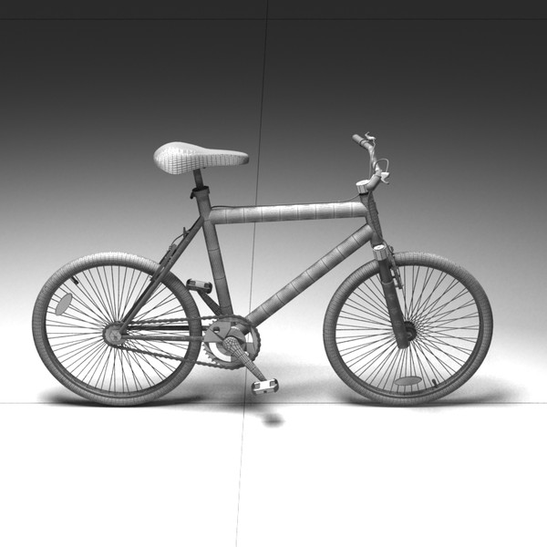 mountain bicycle 3d max - Mountain Bike by Zetawind Visual