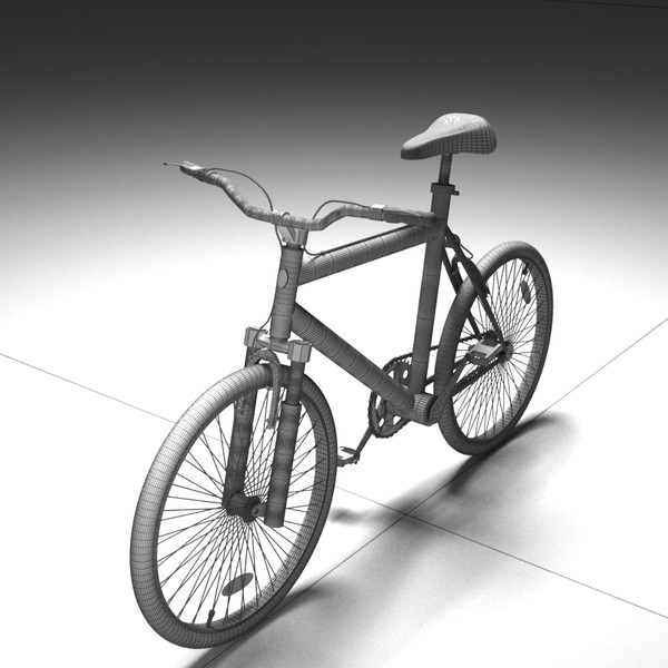 mountain bicycle 3d max - Mountain Bike by Zetawind Visual