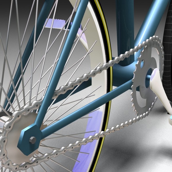 mountain bicycle 3d max - Mountain Bike by Zetawind Visual