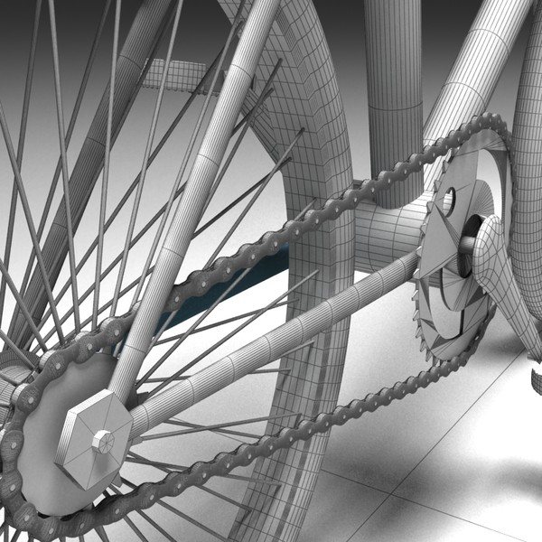 mountain bicycle 3d max - Mountain Bike by Zetawind Visual
