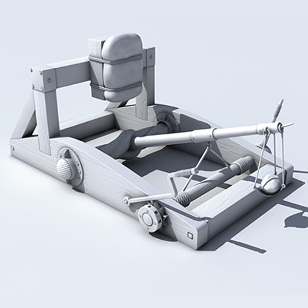 3d medieval onager model - onager.zip... by 3djuice