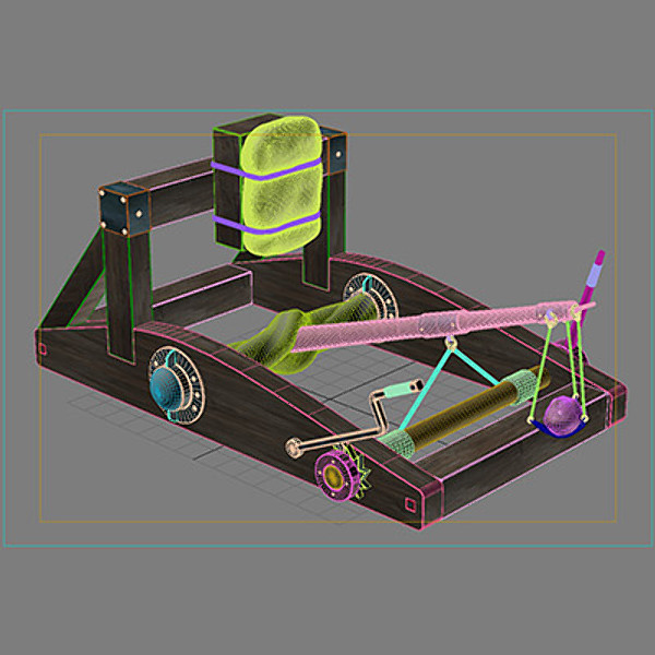 3d medieval onager model - onager.zip... by 3djuice