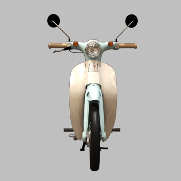 honda cub obj - Honda Little Cub MAX.zip by sh240