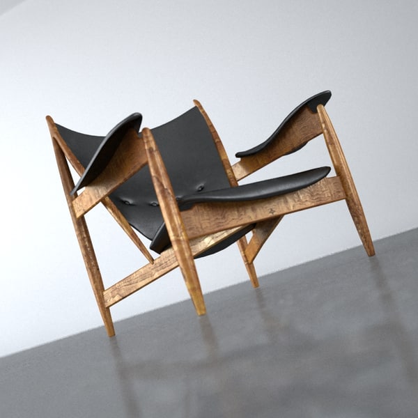 finn juhl armchair max - Chieftain Chair (2) by BBB3viz