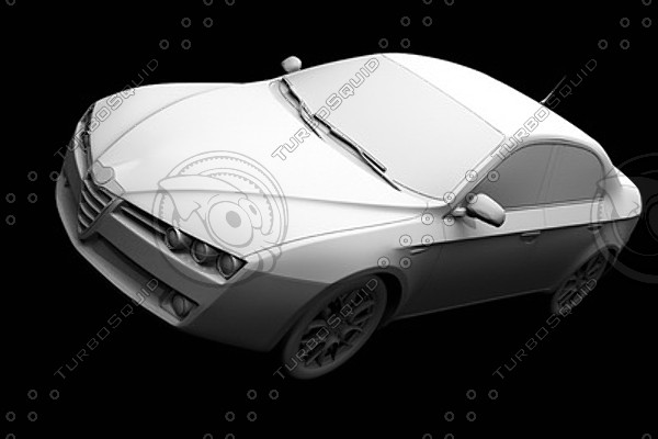alfa romeo 159 3d model - Alfa Romeo 159 by sparkweb