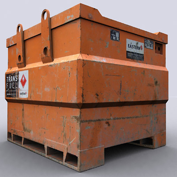3ds max fuel container - COZ090404028 by CoSwiz
