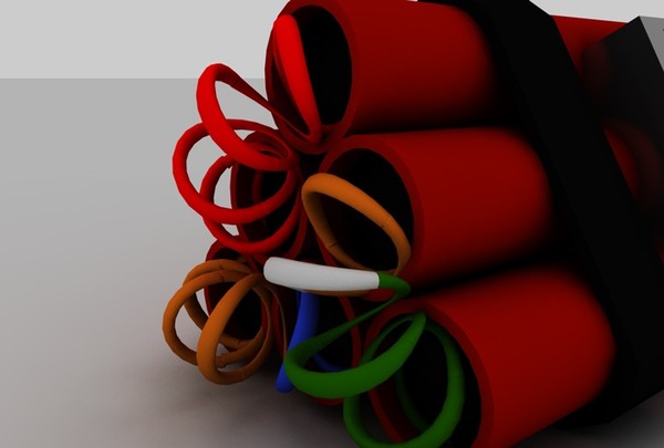 3d timebomb bomb model - Timebomb by MattTrout