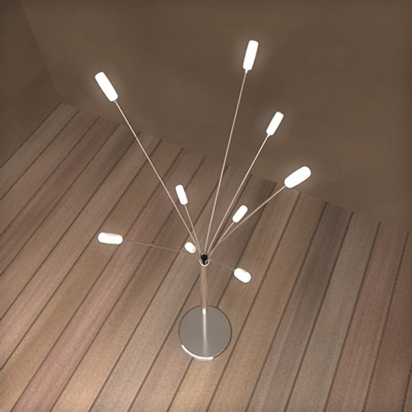 3dsmax floor lamp - FREE SPIRIT (ART. 130709) by desigm