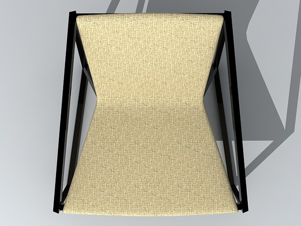 3ds steel chair - Chair3 by fabelar