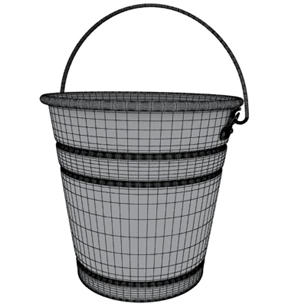 maya bucket - Steel Bucket by Peter Zk