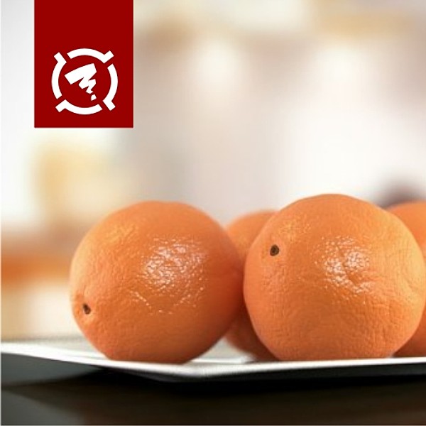3d resolution orange modeled model - Orange model by Zigzain