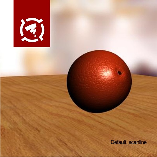 3d resolution orange modeled model - Orange model by Zigzain