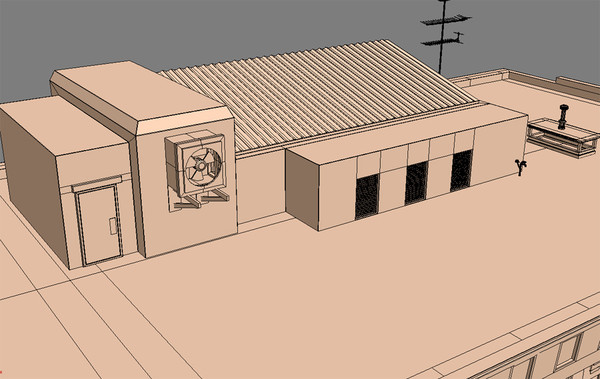3d building offices shops - Quality Classic Downtown Building by Redafvir