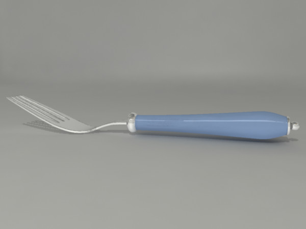 fork knife spoon obj - Fork Knife Spoon... by toRigOrNotToRig