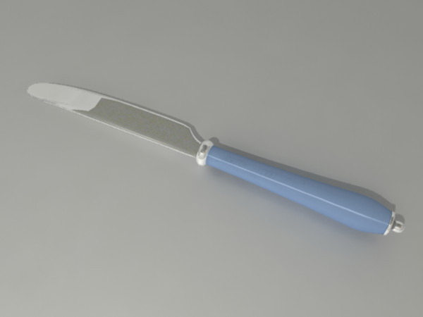 fork knife spoon obj - Fork Knife Spoon... by toRigOrNotToRig