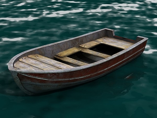 fishing boat 3d max - Boat by fabelar