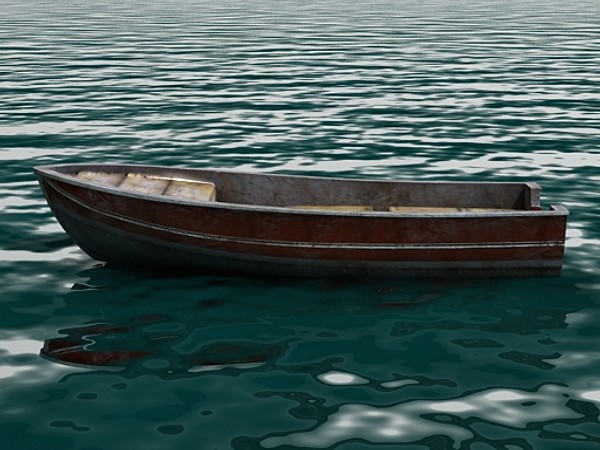 fishing boat 3d max - Boat by fabelar