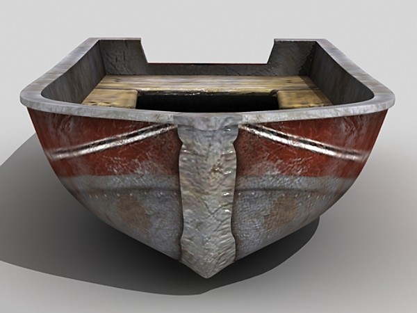 fishing boat 3d max - Boat by fabelar