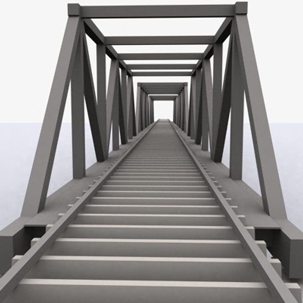 3d bridge model - bridge 001 by dinuka