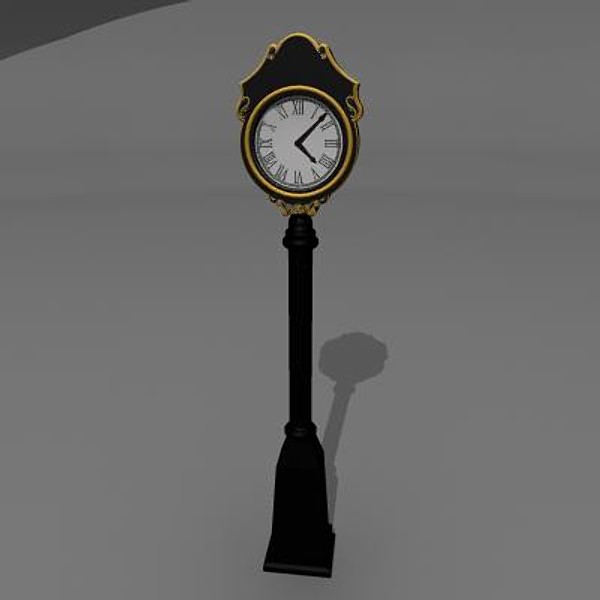 clock tower 3d model - ClockTower by ArtboySHF