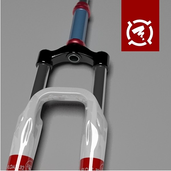 fox fork 3d obj - FOX fork model by Zigzain