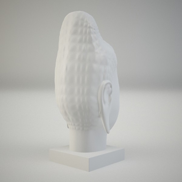 buddhas sculpture 3d model - Buddha... by romarender