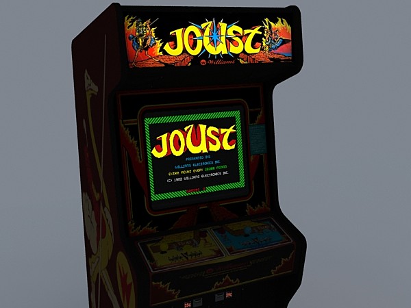3ds max joust arcade - joust arcade by monkeyodoom