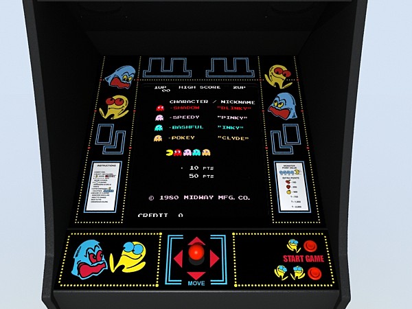 pacman arcade 3ds - pacman arcade by monkeyodoom