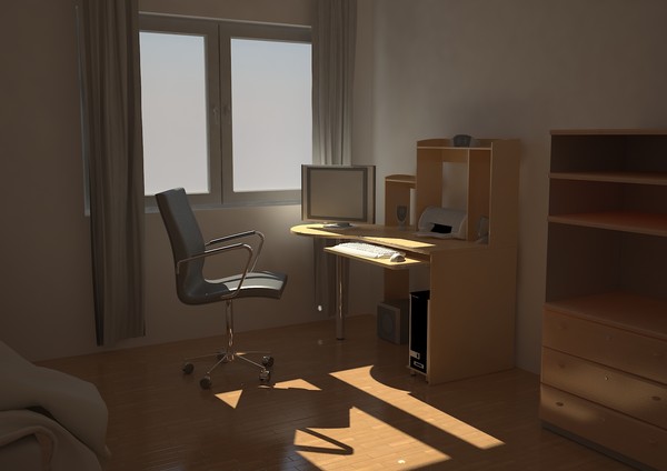 3ds max bedroom bed interior - bedroom interior by studiorender