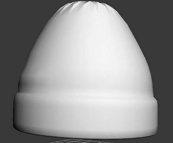 gears beanie 3d model - Gears beanie by Interu2x