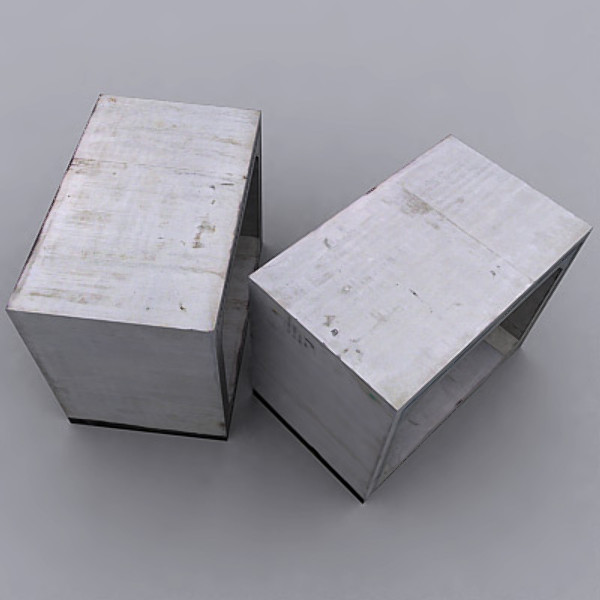maya concrete construction block - COZ080119027 by CoSwiz