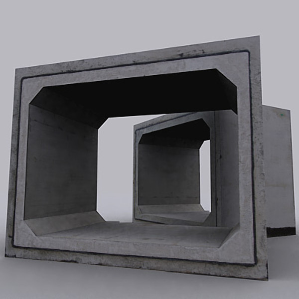 maya concrete construction block - COZ080119027 by CoSwiz