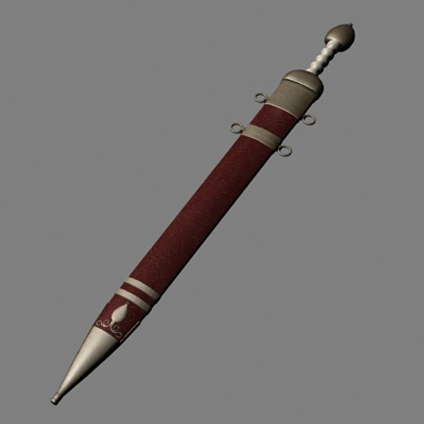 gladius hispaniensis 3d model - Gladius Hispaniensis by mostlysquare